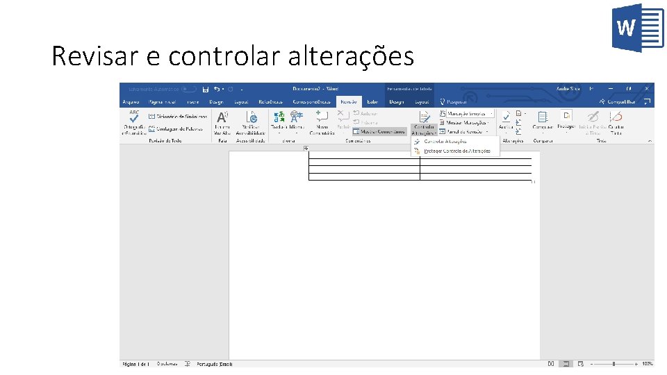 Revisar e controlar alterações 