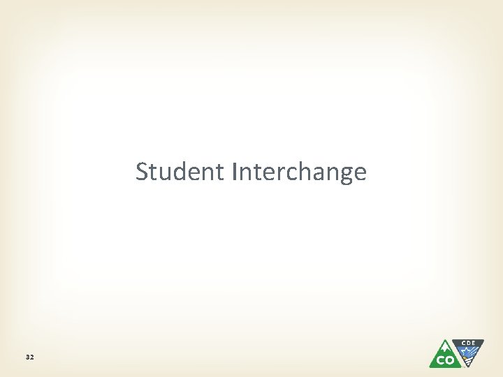 Student Interchange 32 