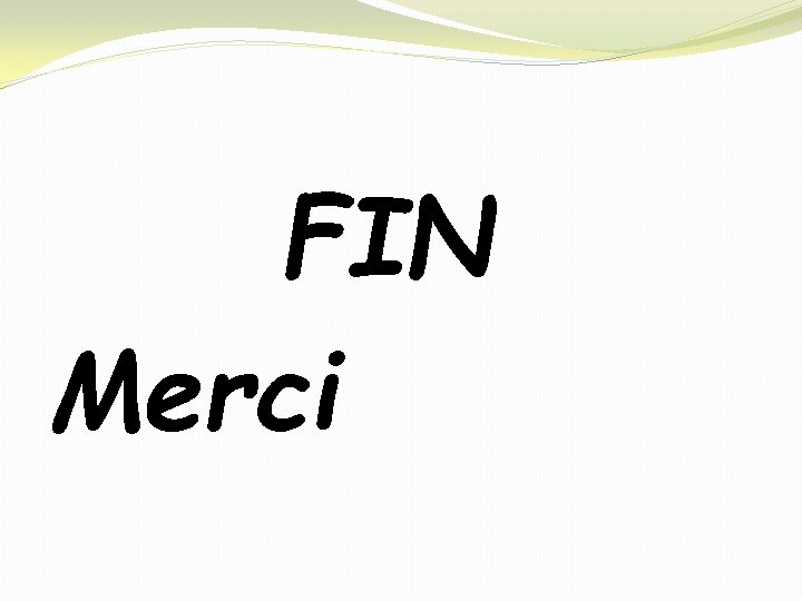 FIN Merci 