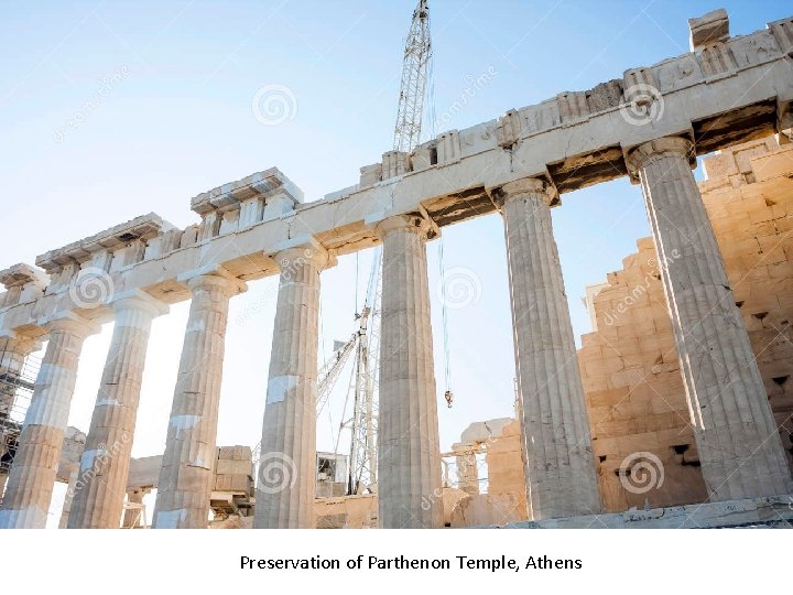 Preservation of Parthenon Temple, Athens 