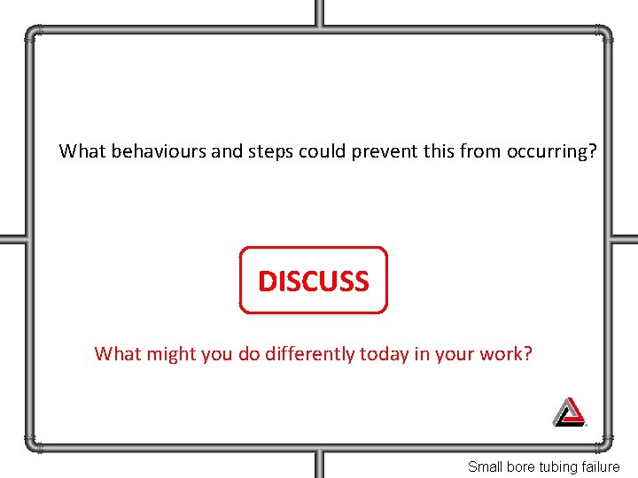 What behaviours and steps could prevent this from occurring? DISCUSS What might you do