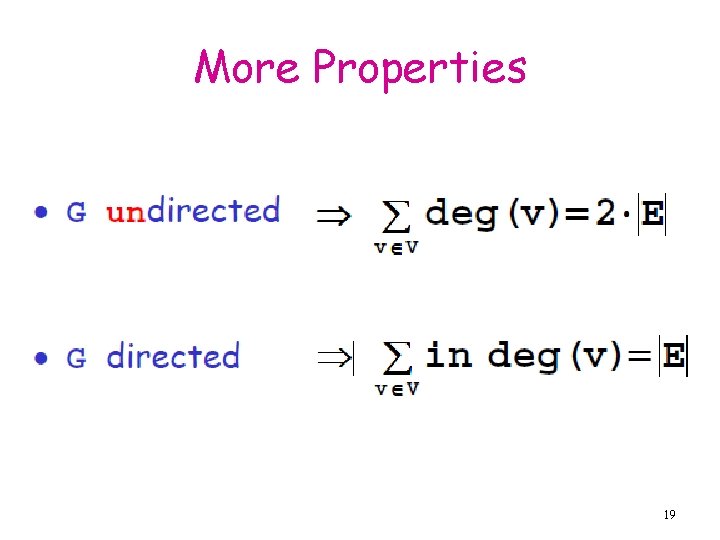 More Properties 19 