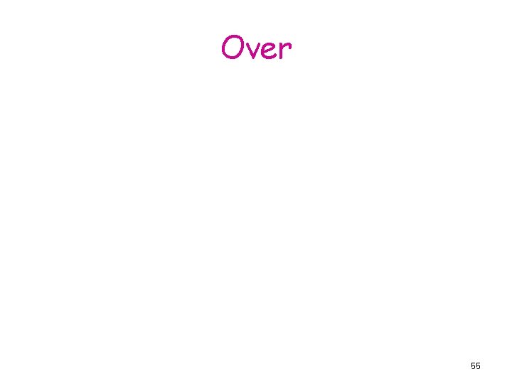 Over 55 