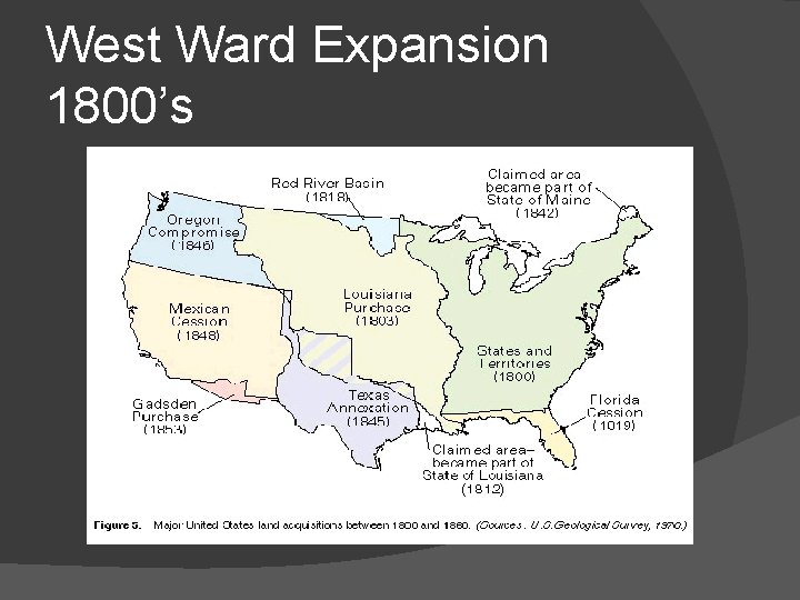 West Ward Expansion 1800’s 