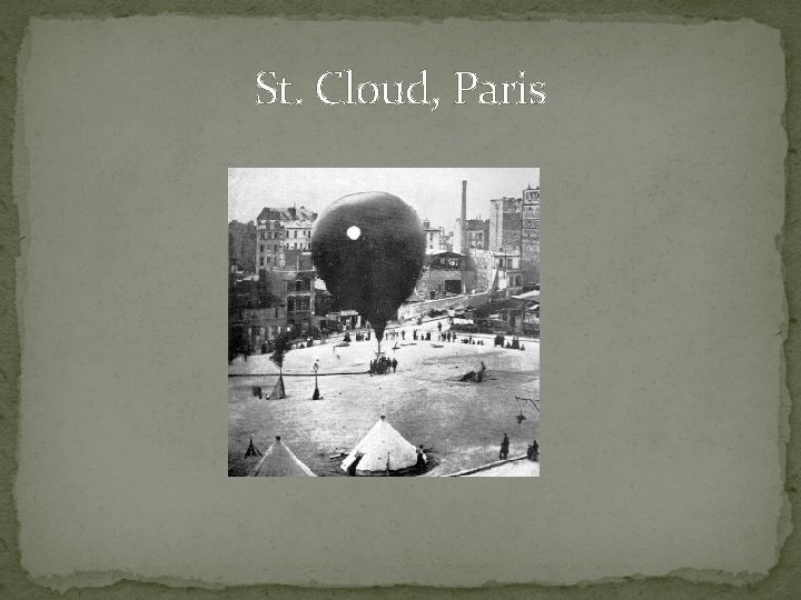 St. Cloud, Paris 