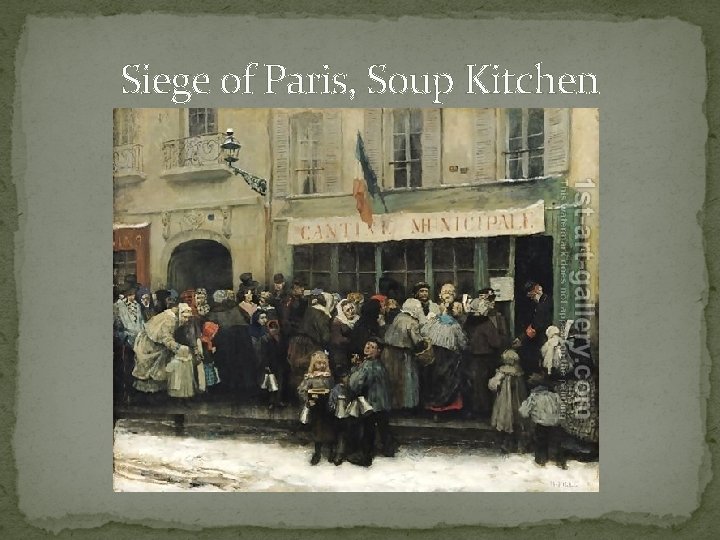 Siege of Paris, Soup Kitchen 