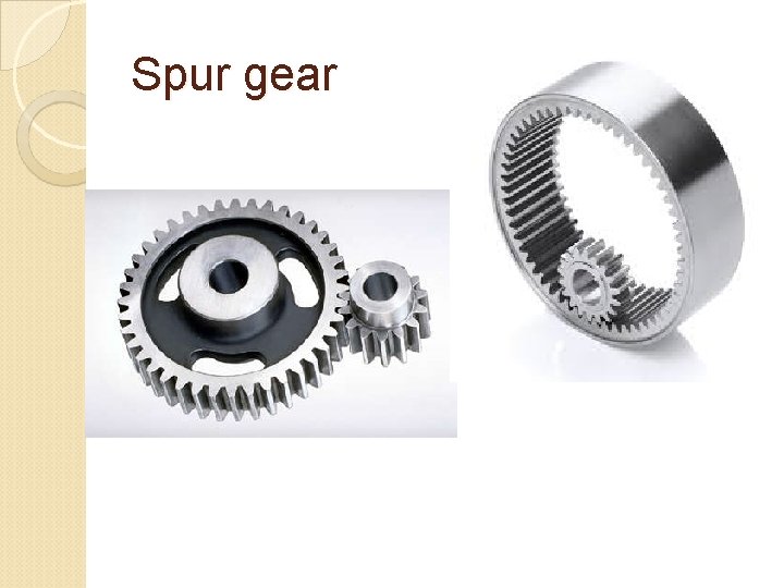 Spur gear 