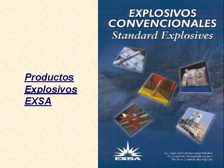 Productos Explosivos EXSA 