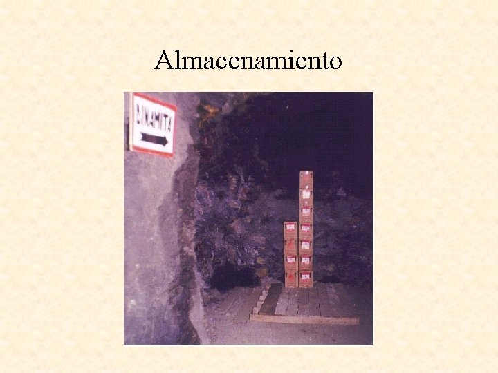 Almacenamiento 