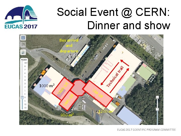 Social Event @ CERN: Dinner and show 8 ch -1 8 SM S-1 SM