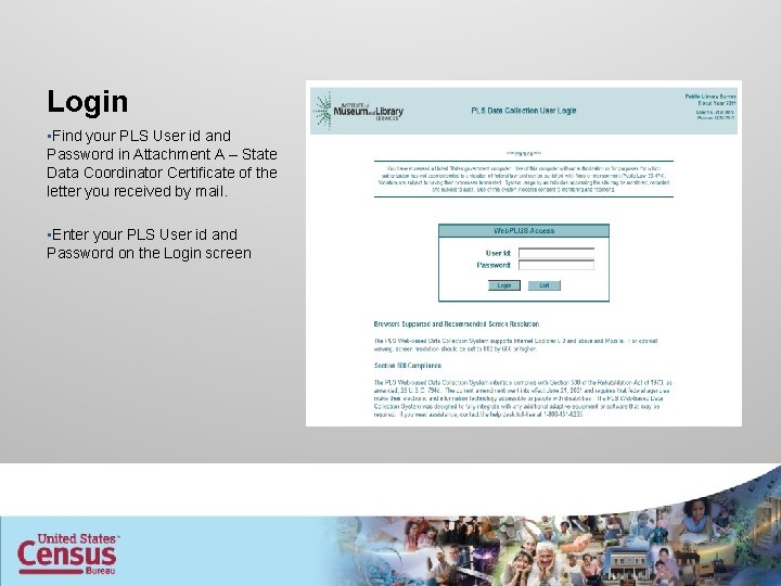 FY 2011 Public Libraries Survey Web PLUS Software