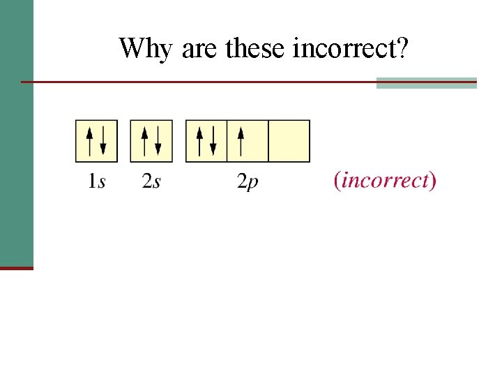 Why are these incorrect? 
