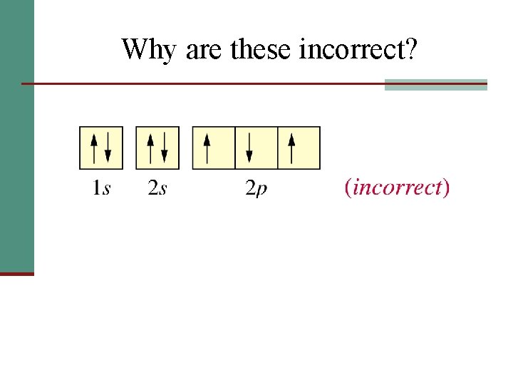 Why are these incorrect? 