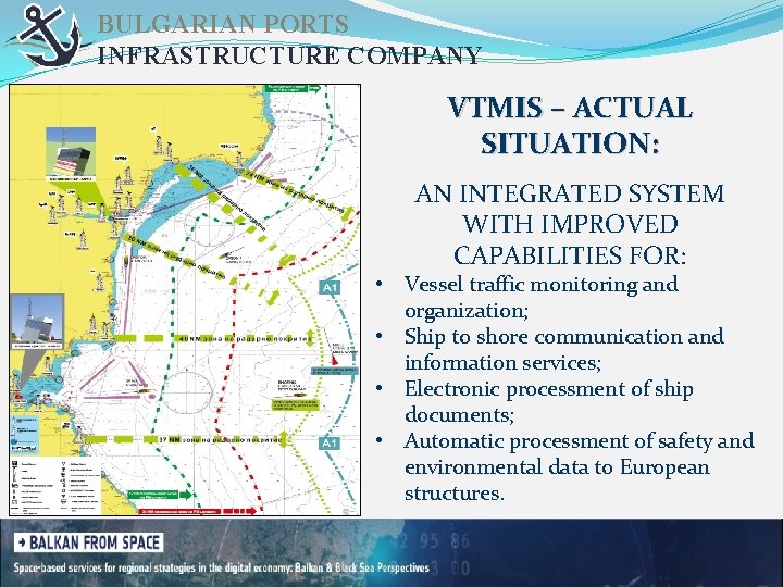 BULGARIAN PORTS INFRASTRUCTURE COMPANY VTMIS – ACTUAL SITUATION: AN INTEGRATED SYSTEM WITH IMPROVED CAPABILITIES