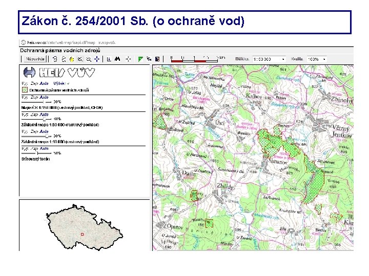 Zákon č. 254/2001 Sb. (o ochraně vod) 