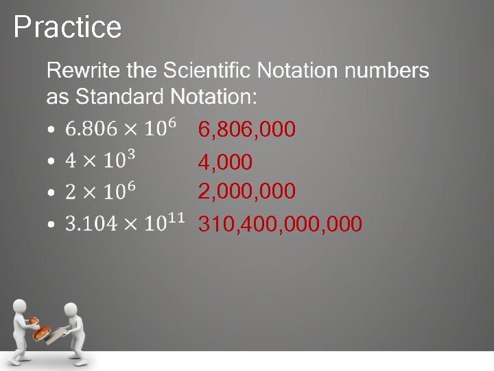 Practice • 6, 806, 000 4, 000 2, 000 310, 400, 000 