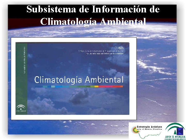 Subsistema de Información de Climatología Ambiental 