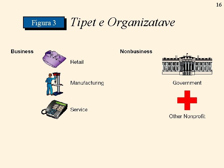 16 Figura 3 Tipet e Organizatave 