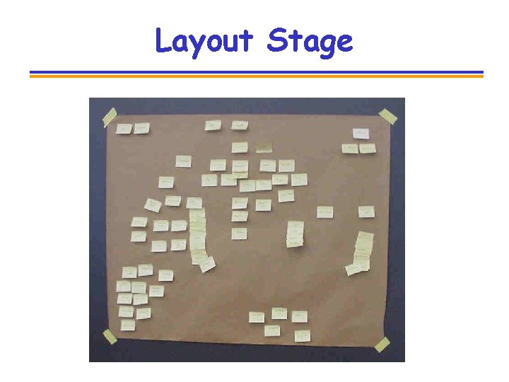 Layout Stage 