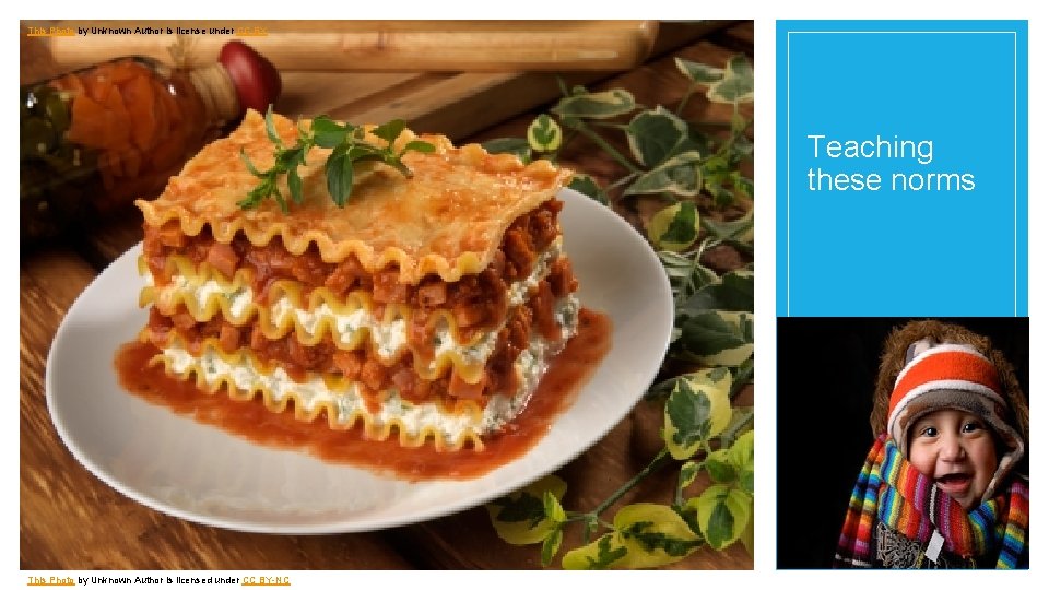 This Photo by Unknown Author is license under CC BY Teaching these norms This