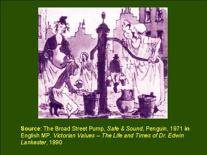 Source: The Broad Street Pump, Safe & Sound, Penguin, 1971 in English MP. Victorian