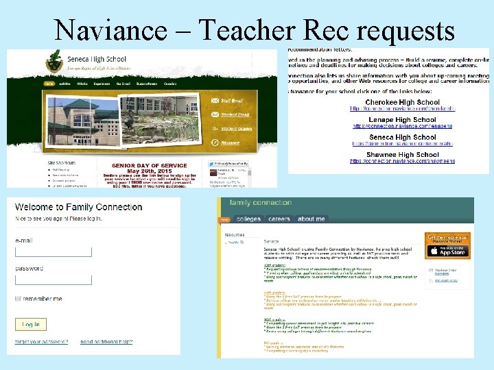 Naviance – Teacher Rec requests 