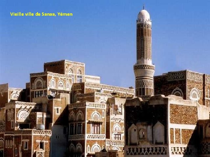 Vieille ville de Sanaa, Yémen 