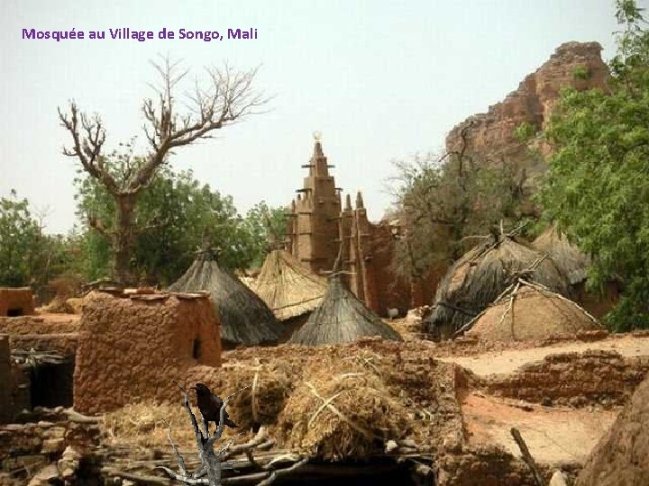 Mosquée au Village de Songo, Mali 