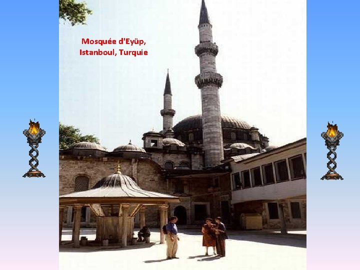 Mosquée d'Eyüp, Istanboul, Turquie 