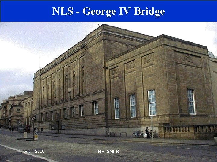 NLS - George IV Bridge MARCH 2000 RFG/NLS 