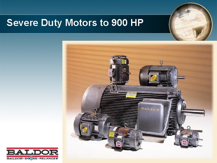 Severe Duty Motors to 900 HP 