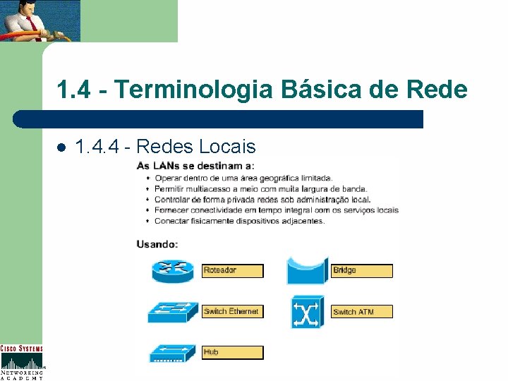 1. 4 - Terminologia Básica de Rede l 1. 4. 4 - Redes Locais