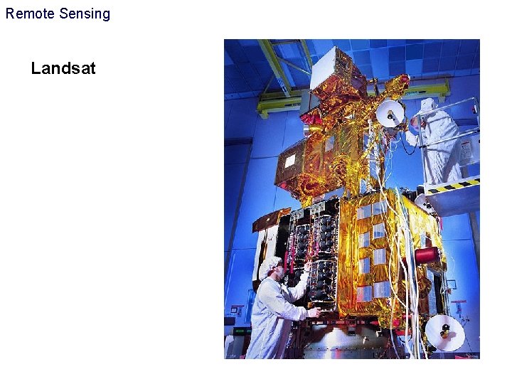 Remote Sensing Landsat 