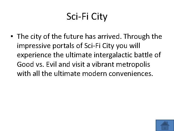Sci-Fi City • The city of the future has arrived. Through the impressive portals