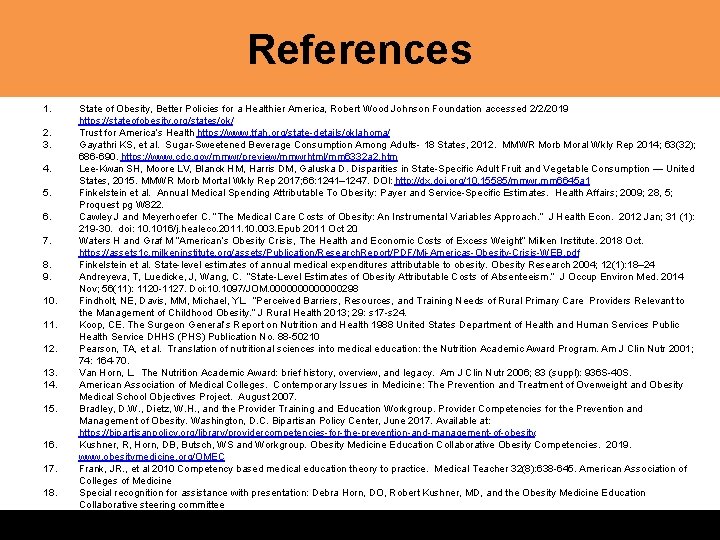References 1. 2. 3. 4. 5. 6. 7. 8. 9. 10. 11. 12. 13.