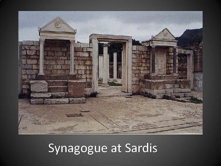 Synagogue at Sardis 