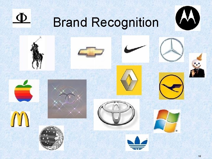 Brand Recognition 10 