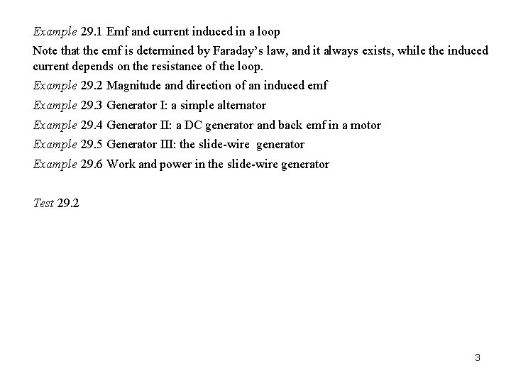 Chapter 29 Electromagnetic Induction October 29 Faradays Law