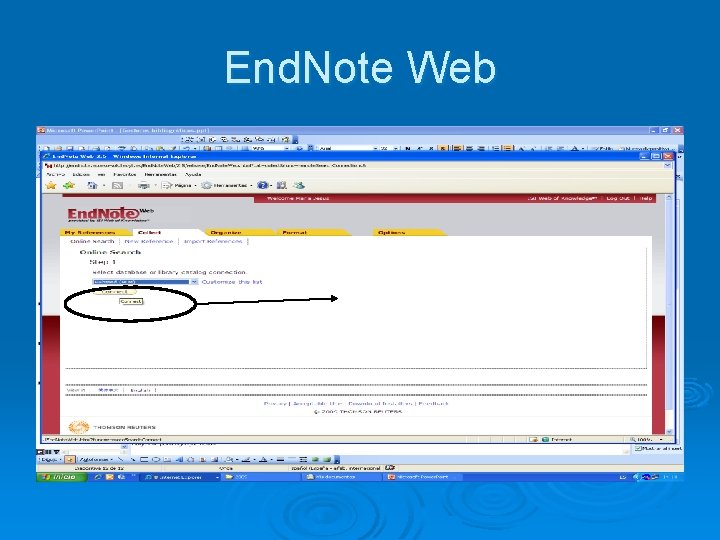 End. Note Web 