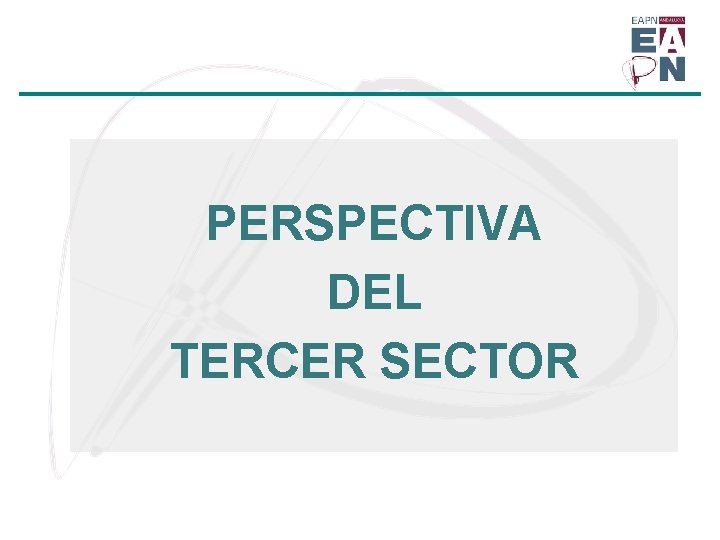 PERSPECTIVA DEL TERCER SECTOR 