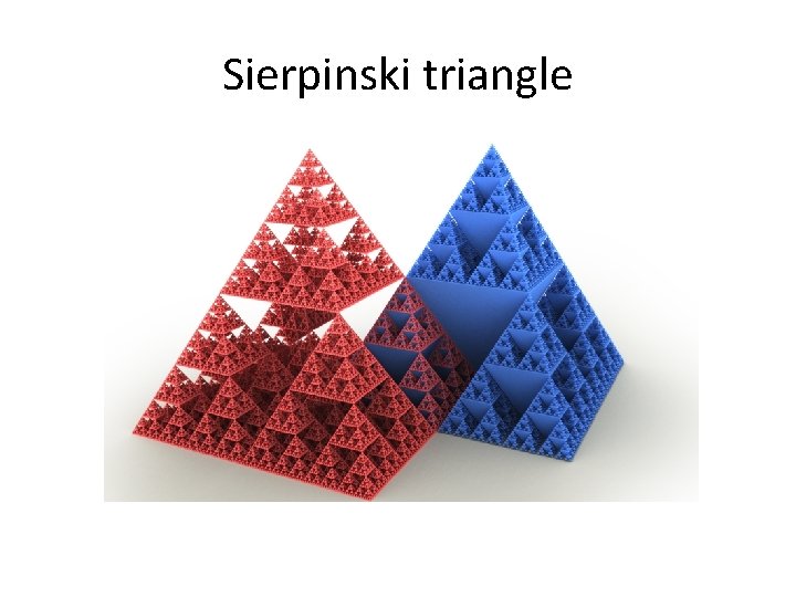 Sierpinski triangle 