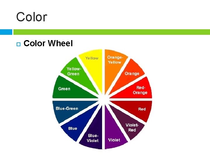 Color Wheel 