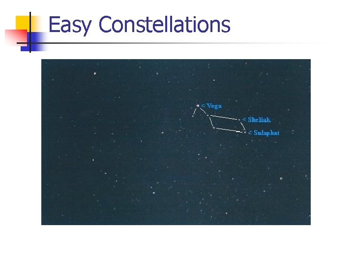 Easy Constellations 