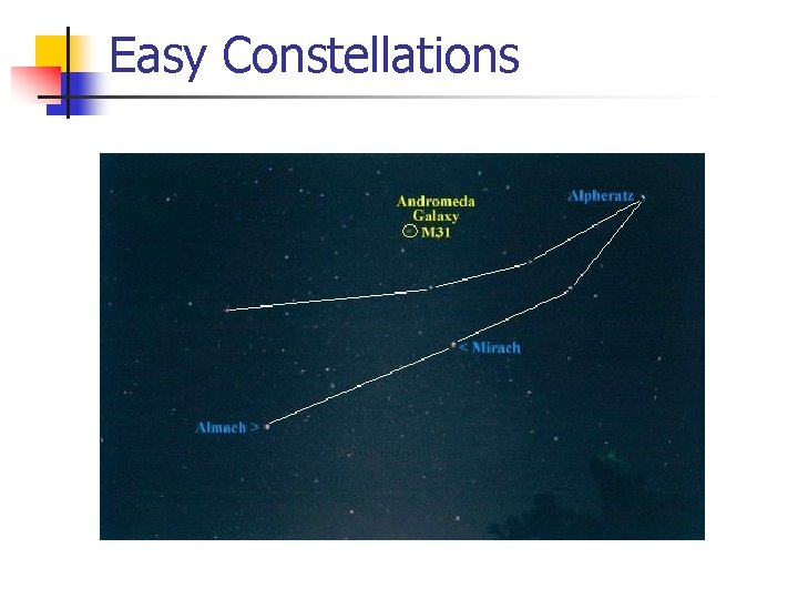 Easy Constellations 