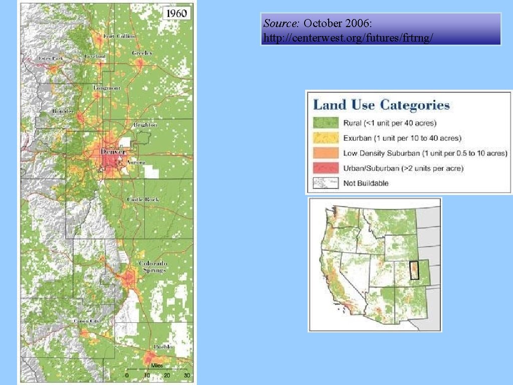 Source: October 2006: http: //centerwest. org/futures/frtrng/ 