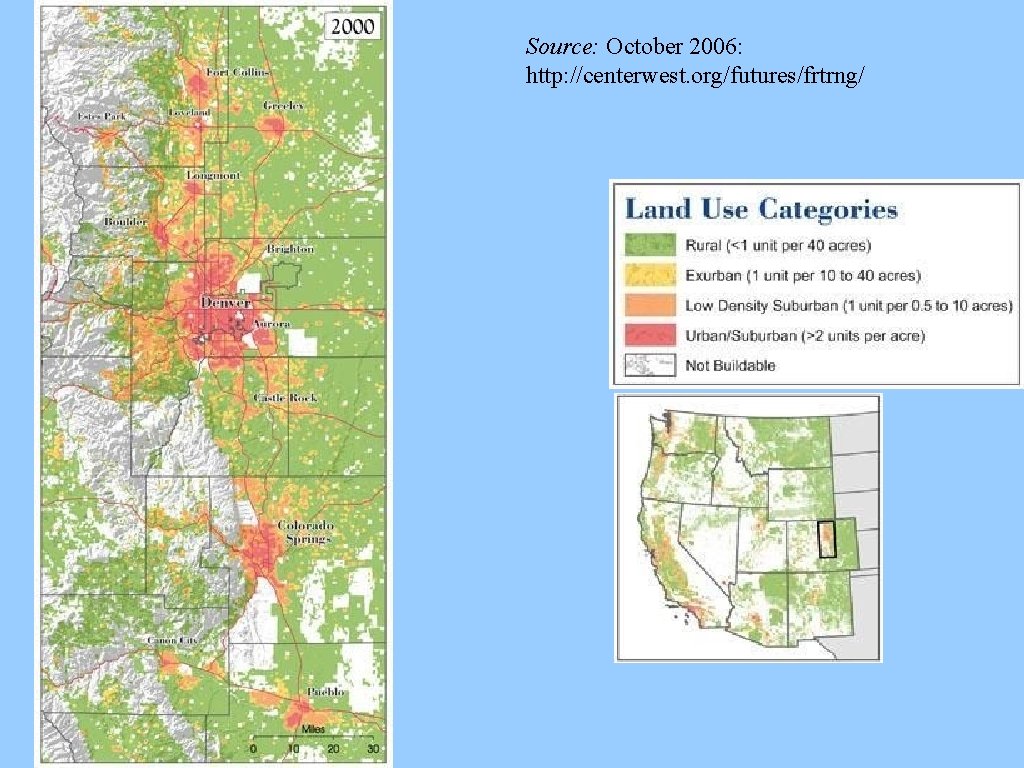 Source: October 2006: http: //centerwest. org/futures/frtrng/ 