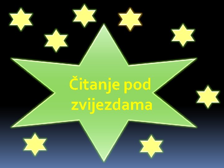 Čitanje pod zvijezdama 