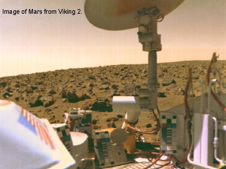 Image of Mars from Viking 2. 