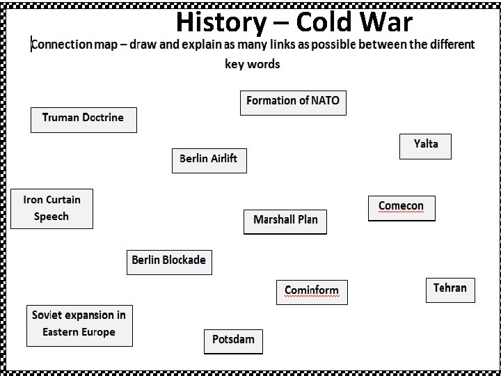 History – Cold War 