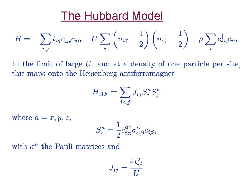 The Hubbard Model 